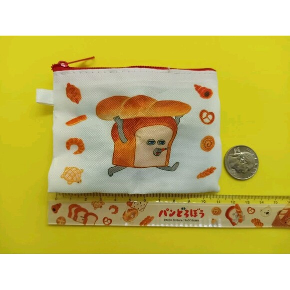 Pan Dorobo / Bread Thief Bus Pass / Credit Card / ID Holder Pouch / Key Chain - Picture 4 of 6
